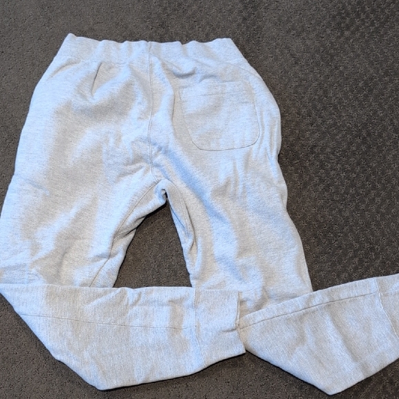 Champion Mens Light Gray Joggers with Logo - Picture 5 of 6